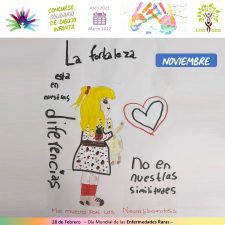 "Me muevo por las neurofibromatosis" Alma, 9 años, Cunit (Tarragona)