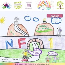 "La carrera de la NF1" Martí, 9 años, Sant Carles de la Ràpita (Tarragona)